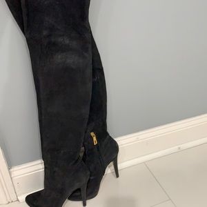 Prada over the knee boots